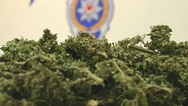 Konya'da 3 kilogram esrar ele geçirildi