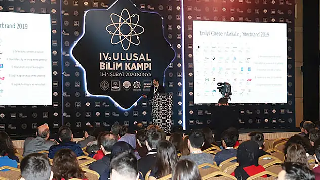 Konya'da 4.Ulusal Bilim Kampı başladı