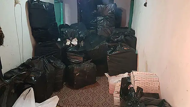 Konya'da 40 bin paket kaçak sigara ele geçirildi