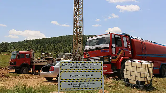 Konya'da 5 İlçede 7 Mahallenin Daha Su İhtiyacı Giderildi