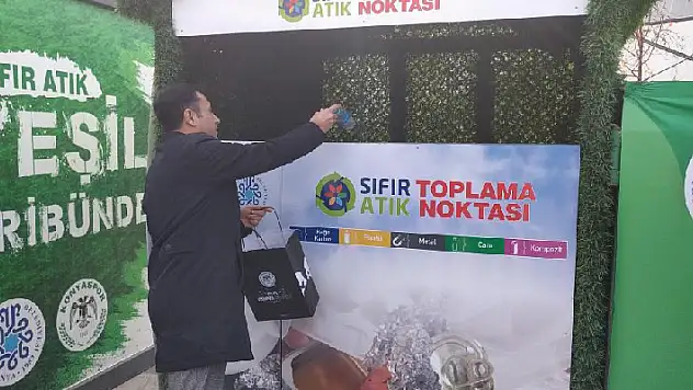 Konya'da 5 plastik veya cam şişe getirene Konyaspor maçı bileti verildi
