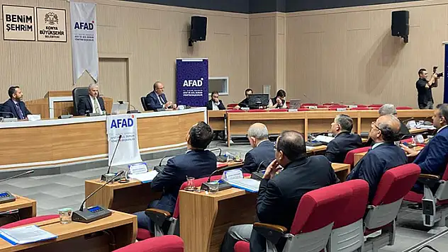 Konya'da 5,5 büyüklüğünde deprem senaryosuyla tatbikat yapıldı
