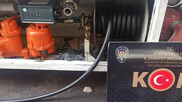 Konya'da 6 bin 620 litre kaçak akaryakıt ele geçirildi, 2 kişi gözaltına alındı
