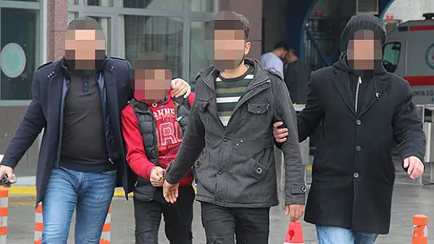Konya'da 6 gasp şüphelisinden 4'ü tutuklandı