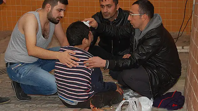 Konya'da 6 metreden aşağı düşen çocuk yaralandı