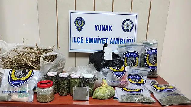 Konya'da 6 yıl cezaevinde yatıp çıkan şahıs tekrar uyuşturucudan tutuklandı
