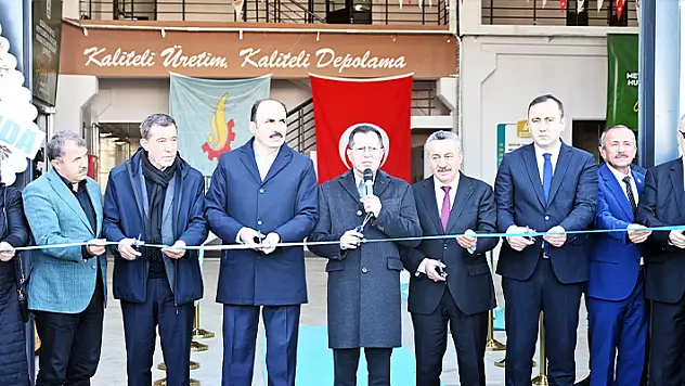 Konya'da 63 milyon liralık tarımsal tesisin ve 11 ticari iş yerinin açılışı yapıldı 