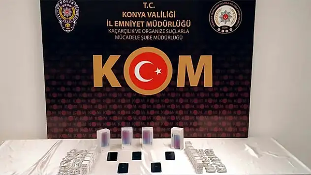 Konya'da 692 bin 476 tablet kaçak tıbbi ilaç ele geçirildi