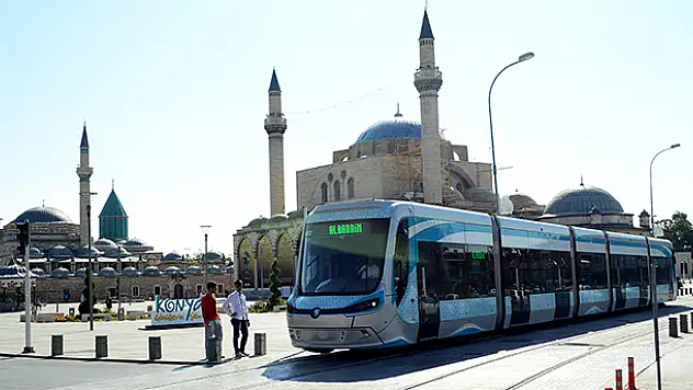 Konya'da 7 günlük ücretsiz ulaşım başladı!