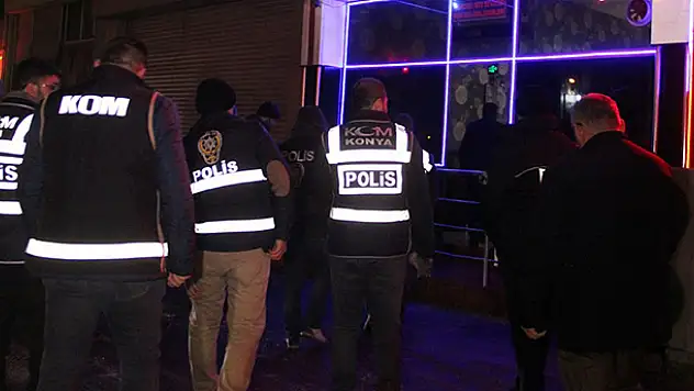 Konya'da 853 polisle 'Huzur' operasyonu