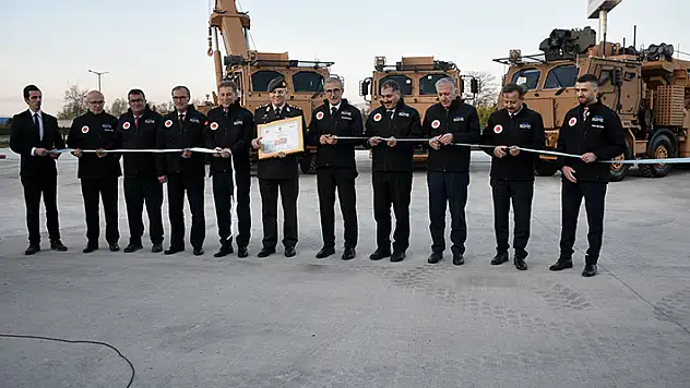 Konya'da 8x8 Tekerlekli Kurtarıcı Araç Projesi İlk Teslimat Töreni yapıldı
