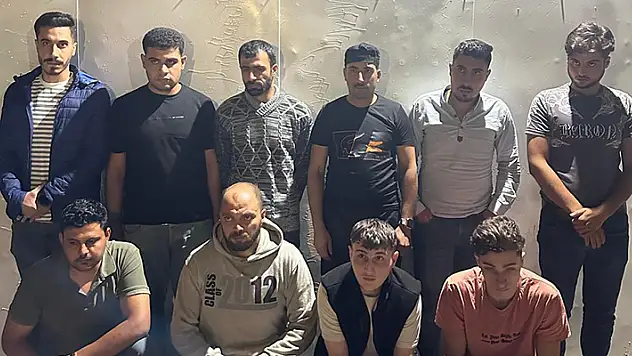 Konya'da 9 düzensiz göçmen yakalandı
