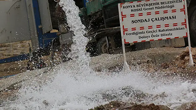 Konya'da 9 ilçede 11 mahalleye sağlıklı su