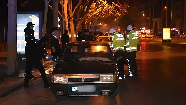 Konya'da abart ve hışırtı egzoz takan sürücüler yakalandı