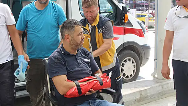 Konya'da acemi kasaplar iş başında