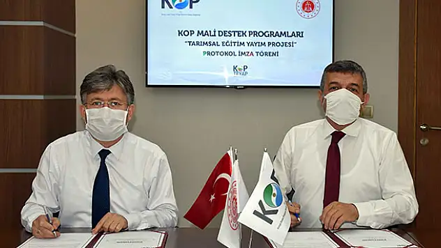 Konya'da açık cezaevinde örnek KOP projesi