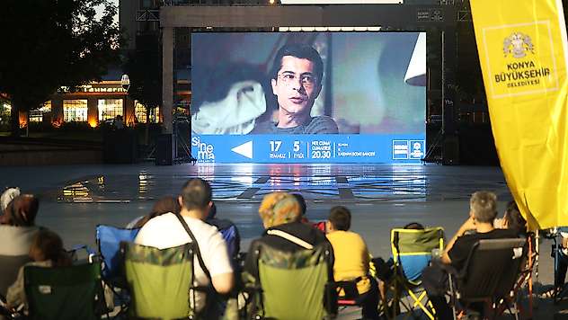 Konya'da açık hava sinema günleri başlıyor