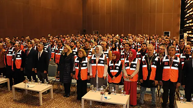 Konya'da AFAD, gönüllüleriyle buluştu