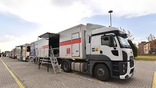 Konya'da afet durumunda hizmet vermek için 4 mobil mutfak hizmete girdi
