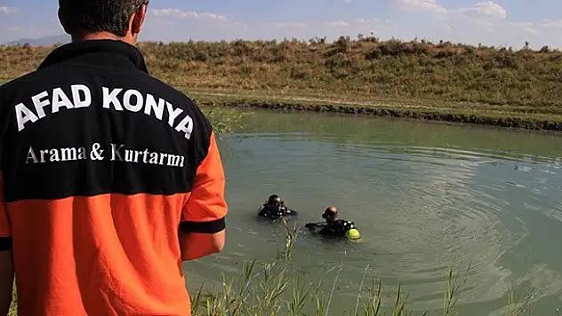 Konya'da Afganistanlı genç su kanalında boğuldu