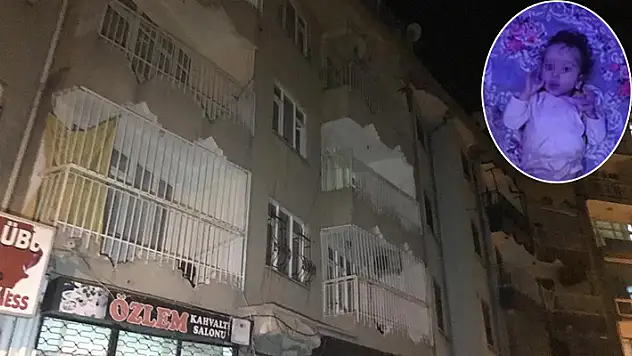 Konya'da ağlama sesi duyulan çöp evden 1 buçuk yaşındaki bebek çıktı
