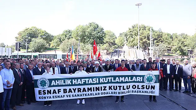 Konya'da 'Ahilik Haftası' törenle kutlandı
