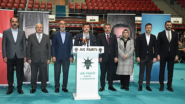 Konya'da AK Parti belediye başkan adayları için temayül yoklaması başladı
