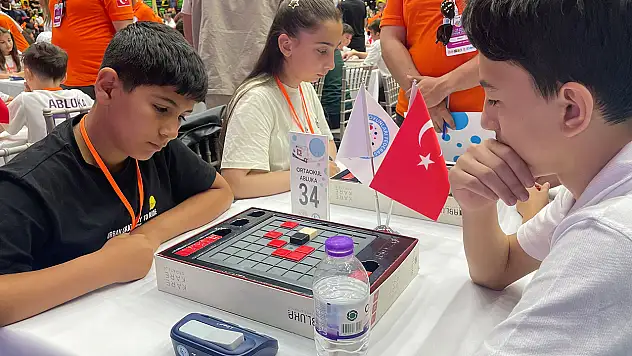 Konya'da Akıl ve Zeka Oyunları Türkiye Finali coşkuyla başladı
