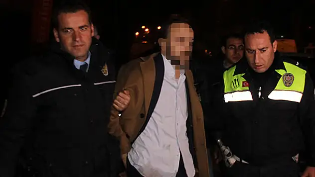 Konya'da alkollü sürücü polisten kaçtı!