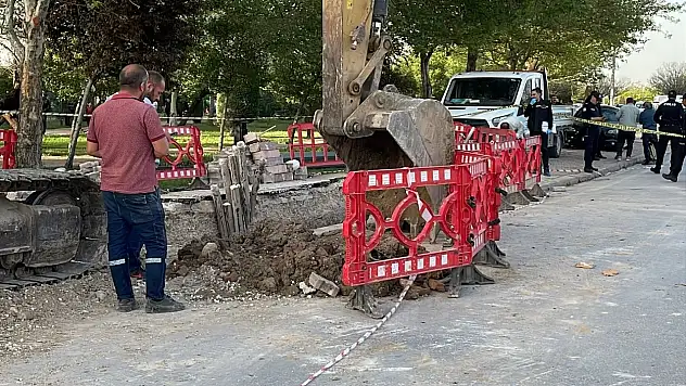 Konya'da altyapı kazısında göçük oldu