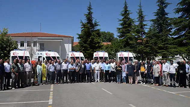 Konya'da ambulans sayısı 110'a yükseldi