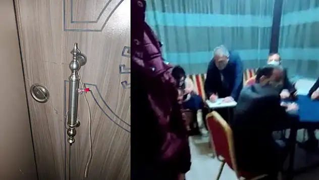 Konya'da apartman dairesinden bozma kahvehanede yine polise yakalandılar