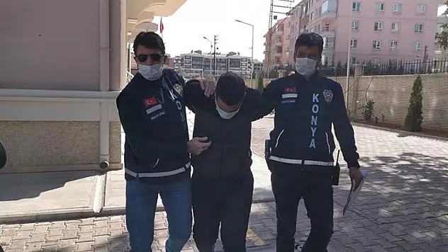 Konya'da arabası çizildiği için kapıcıyı öldüren zanlı adliyeye sevk edildi

