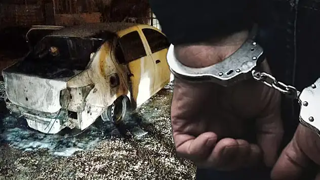 Konya'da araç kundaklayan 2 kişi tutuklandı
