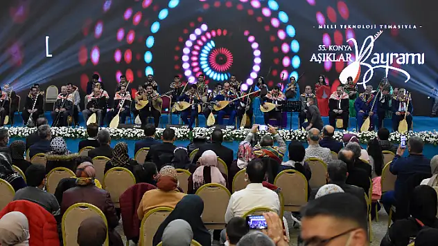 Konya'da 'Aşıklar Bayramı' kutlandı

