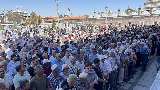 Konya'da Ayşenur Ezgi Eygi için gıyabi cenaze namazı kılındı
