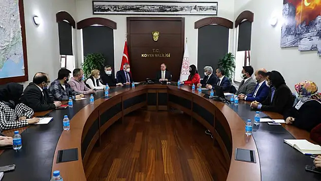 Konya'da Bağımlılıkla Mücadele İl Koordinasyon Kurulu Toplantısı yapıldı
