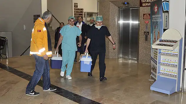 Konya'da bağışlanan organlar 5 hastaya umut oldu