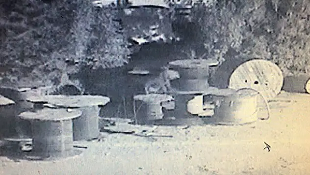 Konya'da bakır kablo hırsızları suçüstü yakalandı