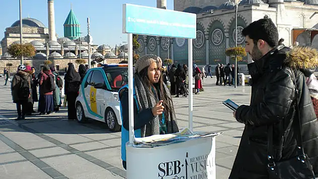 Konya'da 'BANA SOR' Uygulaması Vatandaşlardan Beğeni Topluyor