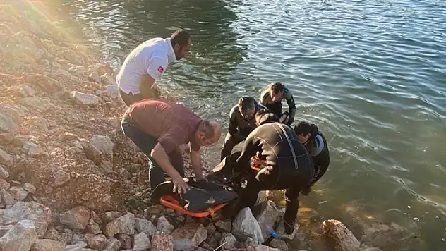 Konya'da baraj gölünde kaybolan öğretmenin cansız bedenine ulaşıldı