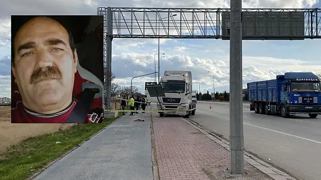 Konya'da başına levha çarpan tır sürücüsü hayatını kaybetti
