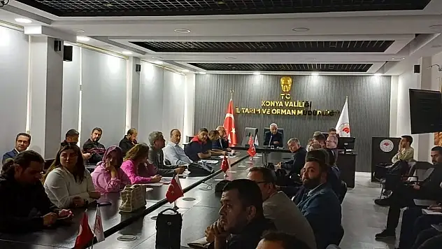 Konya'da 'Bereketin Yüzyılı' toplantıda konuşuldu