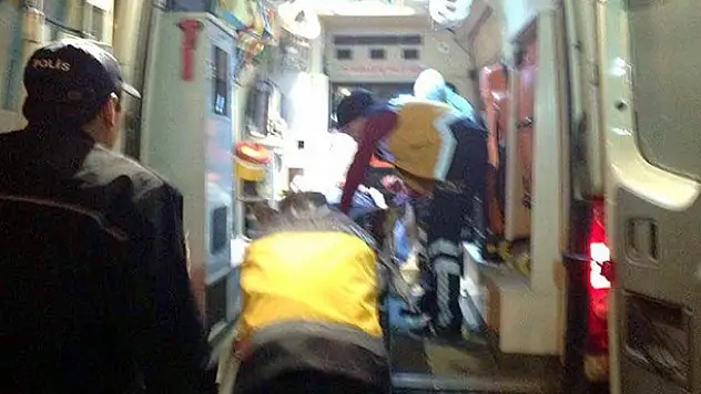 Konya'da bıçakla yaralama:1 yaralı