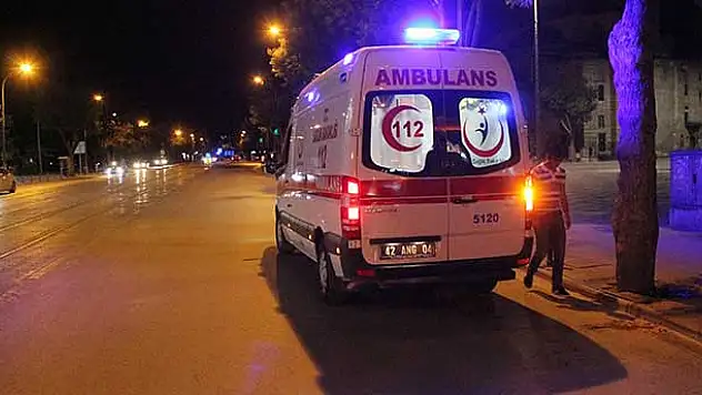 Konya'da bıçaklı kavga