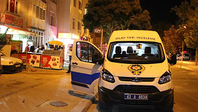 Konya'da bıçaklı kavga