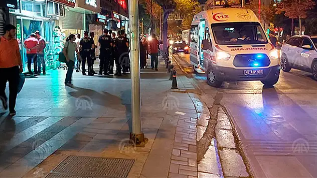 Konya'da bıçaklı kavga: 3 yaralı
