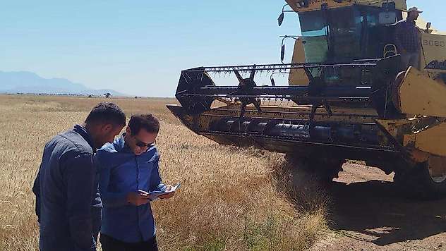 Konya'da biçerdöver kontrolleri sürüyor