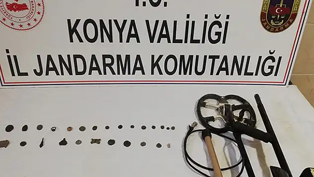 Konya'da bir çiftçinin evinden tarihi eser çıktı