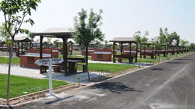 Konya'da bir ilk olan Karaaslan Piknik Bahçesi açıldı